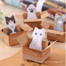 Carton cute cat Small note pad post N times memo pads stickers